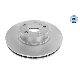 Jeu de 2 disques de frein avant MEYLE 383 521 0012/PD