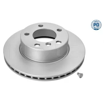 Jeu de 2 disques de frein avant MEYLE 383 521 0013/PD