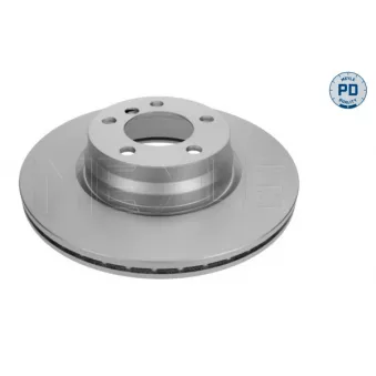 Jeu de 2 disques de frein avant MEYLE 383 521 0016/PD