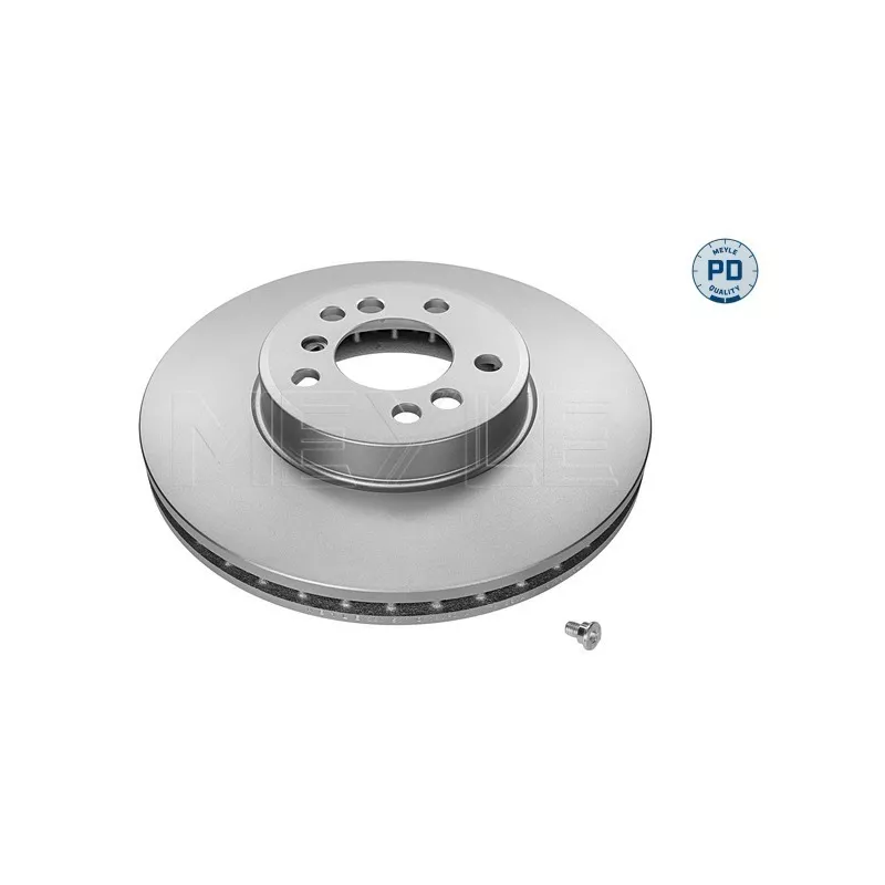 Jeu de 2 disques de frein avant MEYLE 383 521 0019/PD