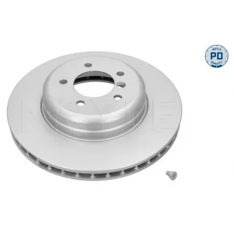 Jeu de 2 disques de frein avant MEYLE 383 521 1003/PD
