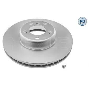 Jeu de 2 disques de frein avant MEYLE 383 521 1014/PD