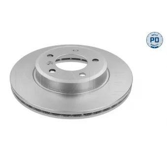 Jeu de 2 disques de frein avant MEYLE 383 521 3020/PD