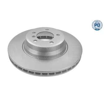 Jeu de 2 disques de frein avant MEYLE 383 521 3059/PD