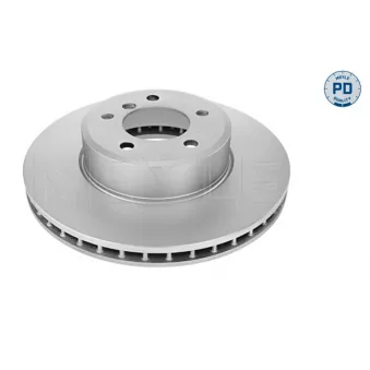 Jeu de 2 disques de frein avant MEYLE 383 521 3060/PD