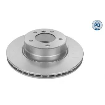 Jeu de 2 disques de frein avant MEYLE 383 521 3061/PD