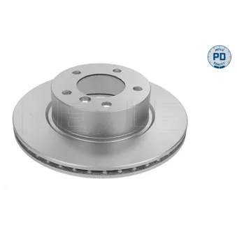 Jeu de 2 disques de frein avant MEYLE 383 521 3063/PD