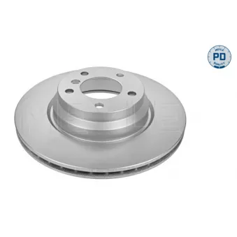 Jeu de 2 disques de frein avant MEYLE 383 521 3064/PD
