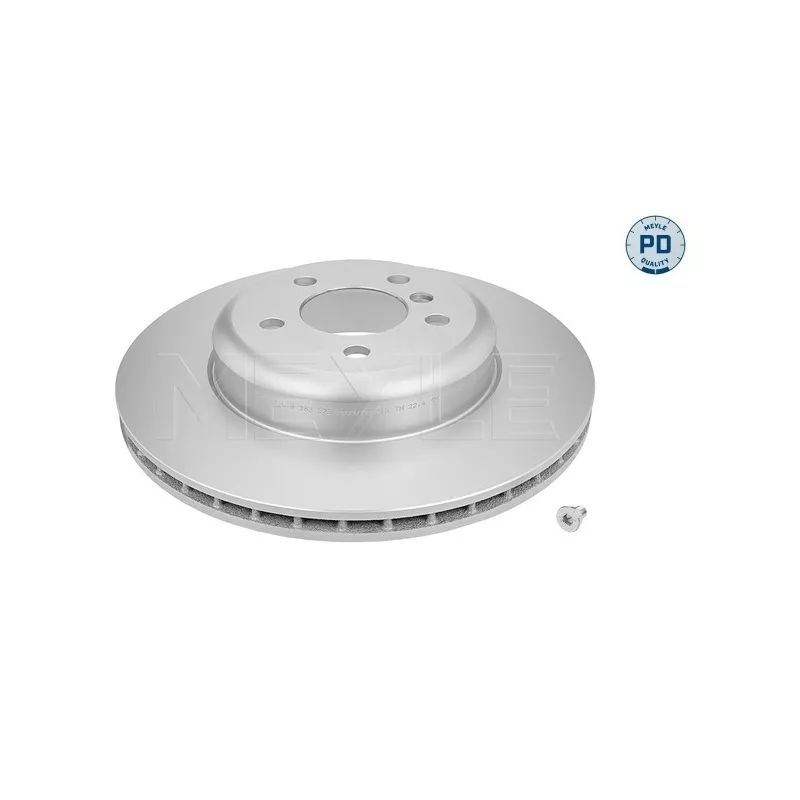 Jeu de 2 disques de frein arrière MEYLE 383 523 1003/PD