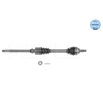 Arbre de transmission avant droit MEYLE 40-14 498 0039