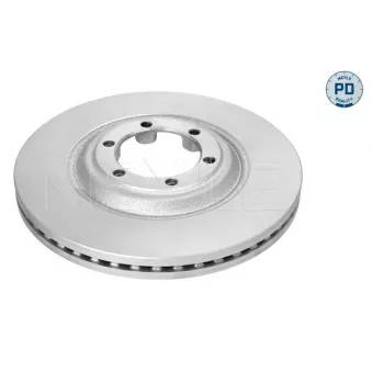 Jeu de 2 disques de frein avant MEYLE 42-15 521 0003/PD