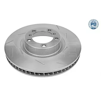 Disque de frein avant droit MEYLE 483 521 0012/PD