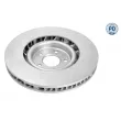 Disque de frein avant droit MEYLE 483 521 0013/PD - Visuel 2