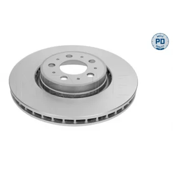 Jeu de 2 disques de frein avant MEYLE 515 521 0033/PD