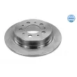 Jeu de 2 disques de frein arrière MEYLE 515 521 5000 - Visuel 1