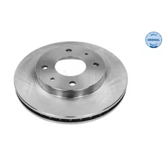 Jeu de 2 disques de frein avant MEYLE 515 521 5015