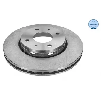 Jeu de 2 disques de frein avant MEYLE 515 521 5019