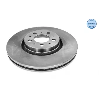 Jeu de 2 disques de frein avant MEYLE 515 521 5024