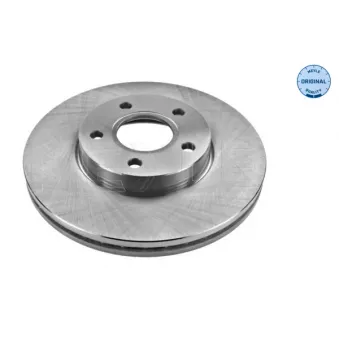 Jeu de 2 disques de frein avant MEYLE 515 521 5026