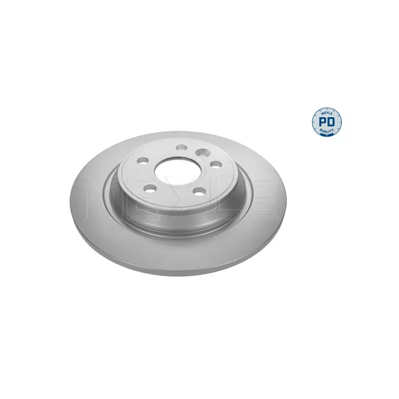 Jeu de 2 disques de frein arrière MEYLE 515 523 0010/PD