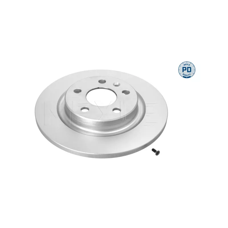 Jeu de 2 disques de frein arrière MEYLE 515 523 0023/PD