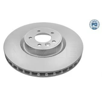 Jeu de 2 disques de frein avant MEYLE 53-15 521 0009/PD