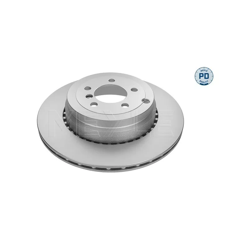 Jeu de 2 disques de frein arrière MEYLE 53-15 521 0010/PD