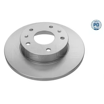 Jeu de 2 disques de frein avant MEYLE 53-15 521 0014/PD