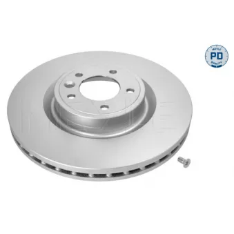 Jeu de 2 disques de frein avant MEYLE 53-15 521 0017/PD