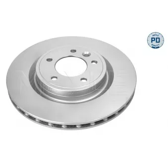 Jeu de 2 disques de frein arrière MEYLE 53-15 523 0020/PD