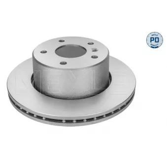 Jeu de 2 disques de frein avant MEYLE 53-83 521 0002/PD