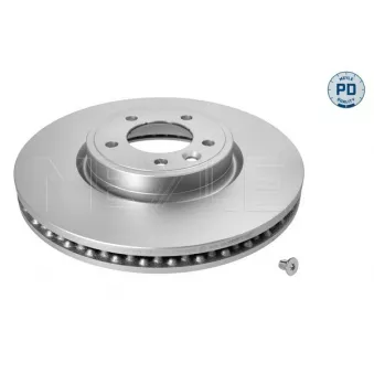 Jeu de 2 disques de frein avant MEYLE 53-83 521 0021/PD