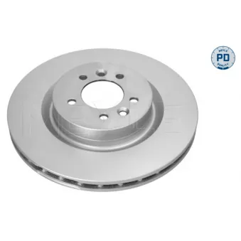 Jeu de 2 disques de frein avant MEYLE 53-83 521 0022/PD