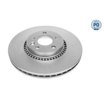 Jeu de 2 disques de frein avant MEYLE 583 521 0004/PD