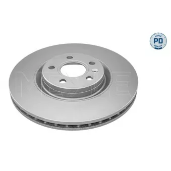 Jeu de 2 disques de frein avant MEYLE 583 521 0046/PD