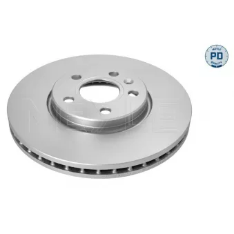 Jeu de 2 disques de frein avant MEYLE 583 521 0047/PD