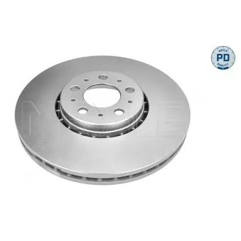 Jeu de 2 disques de frein avant MEYLE 583 521 0048/PD