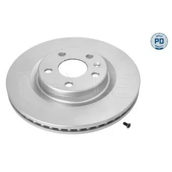 Jeu de 2 disques de frein avant MEYLE 583 521 0050/PD