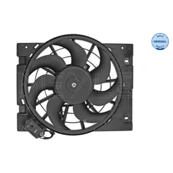 Ventilateur, refroidissement du moteur MEYLE 614 236 0012
