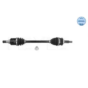Arbre de transmission avant gauche MEYLE 614 498 0102