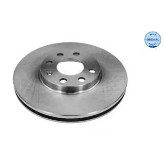Jeu de 2 disques de frein avant MEYLE 615 521 0009