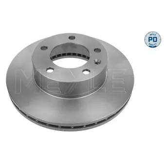 Jeu de 2 disques de frein avant MEYLE 615 521 0011/PD