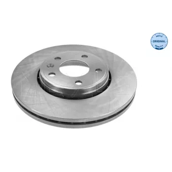 Jeu de 2 disques de frein avant MEYLE 615 521 0014