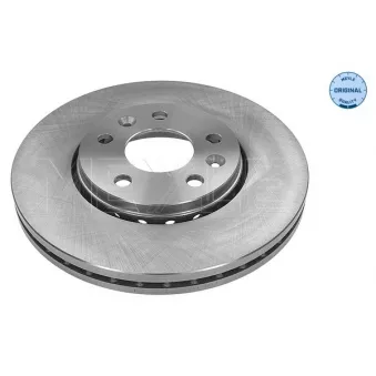 Jeu de 2 disques de frein avant MEYLE 615 521 0029