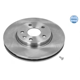 Jeu de 2 disques de frein avant MEYLE 615 521 0031
