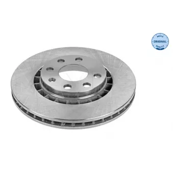 Jeu de 2 disques de frein avant MEYLE 615 521 6001