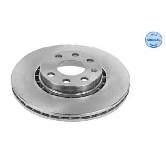 Jeu de 2 disques de frein avant MEYLE 615 521 6005