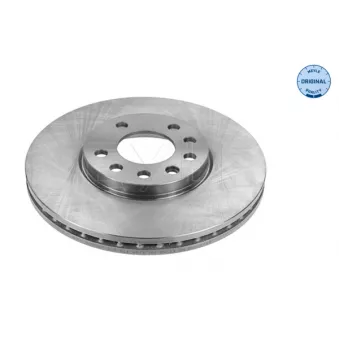 Jeu de 2 disques de frein avant MEYLE 615 521 6012