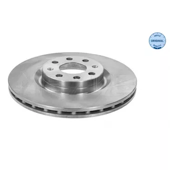 Jeu de 2 disques de frein avant MEYLE 615 521 6045