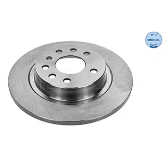 Jeu de 2 disques de frein arrière MEYLE 615 523 0025